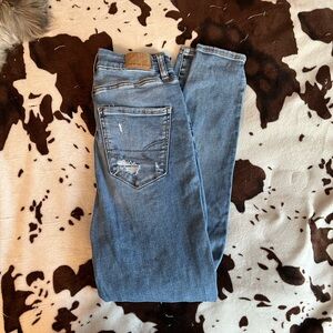 American Eagle ripped jeans